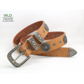 Special Buckle Classic Western Lady′s Belt Ky6007-1